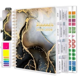 Planner 20252026, Large 18 Months Academic Daily Weekly Monthly Planner Yearly A
