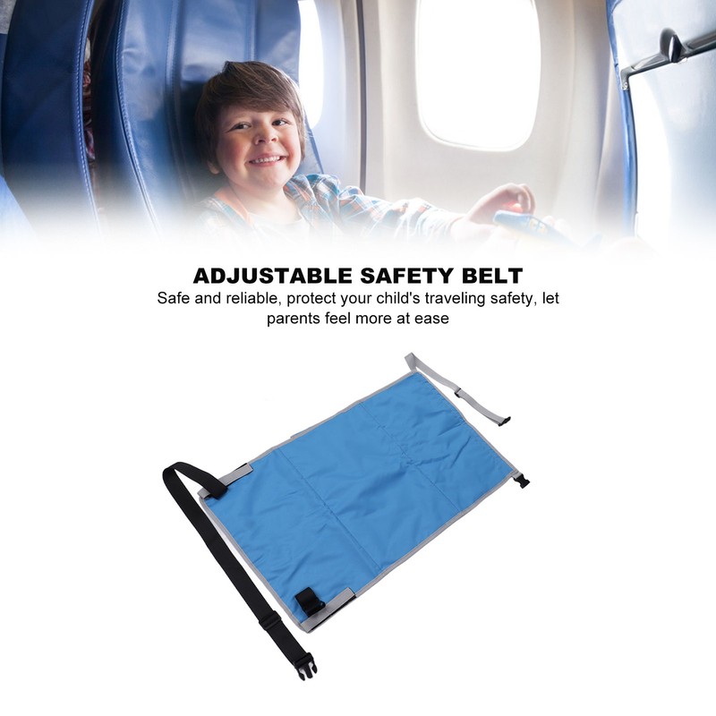 Airplane Seat Extender for Kids Canvas Portable Toddler Travel Bed