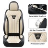 FLORICH Seat Covers for Cars, Waterproof Seat Covers, Leather Car