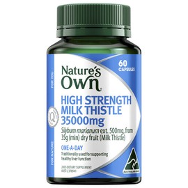 Nature's Own High Strength Milk Thistle 35,000Mg 60 Capsules
