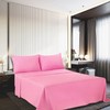 Best Season 3 Piece Bed Sheet Set (Twin,Peach Pink) 1