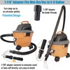 Happy Tree Universal Fits All Shop Vacs with 2-1/2" &