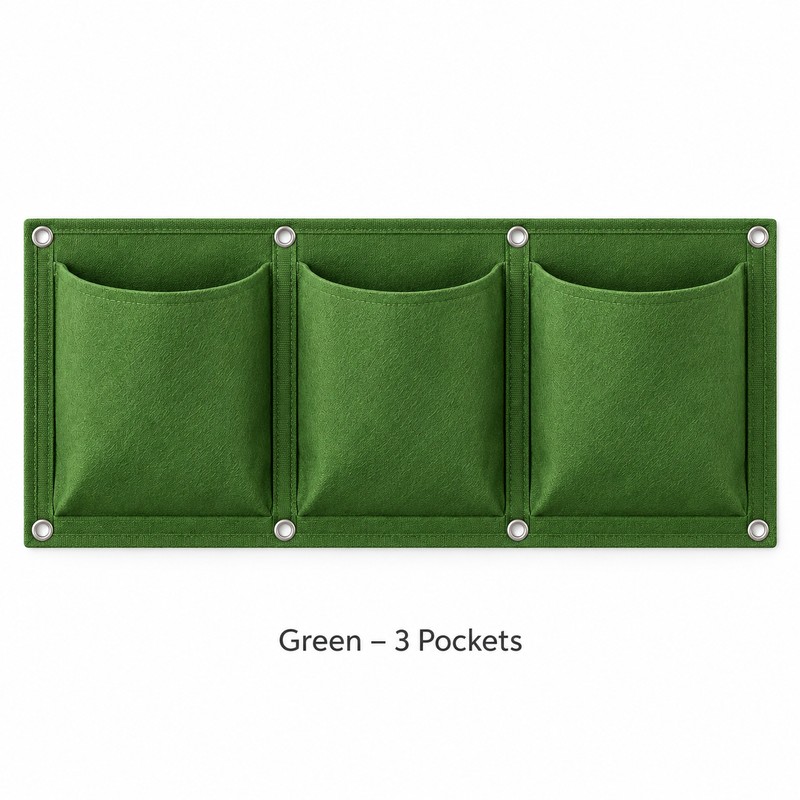 Vertical Wall Hanging Planter for Home Gardening – Space-Saving Fabric