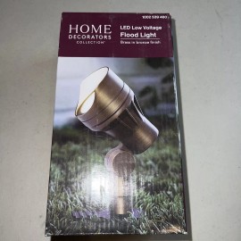 Home Decorators LED Flood Light Low Voltage Brass in Bronze Finish 1002539460