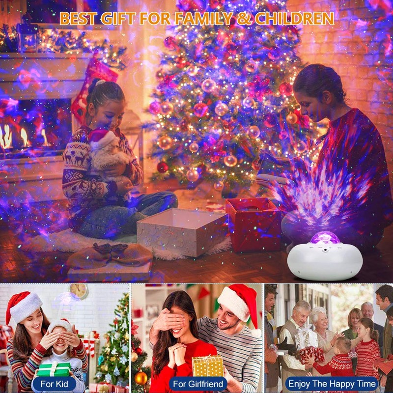 Star Projector, Elec3 Smart Galaxy Projector Works with Alexa, Google