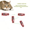 SHXMWINSY Cat Interactive Teaser Toys 2PCS Electric Moving Beetle Mini