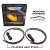 LEDGlow 70" Truck LED Running Board Light Amber Side Marker
