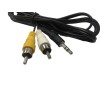 AIA NEW 3FT 3.5mm AUX Plug to 2 RCA Male