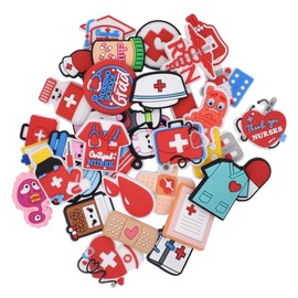 Pabucle - Dijes para zapatos médicos, diseño de papacharms, diseño de hebilla de clip mexicano, para zapatos de hombre y mujer, decoración para fiestas, Cloruro de polivinilo, No