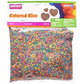 Roylco Colored Rice, 1 Lb. Box