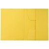 Leitz 39810015 folder - folders (Yellow, Cardboard, A4, Portrait, Elastic