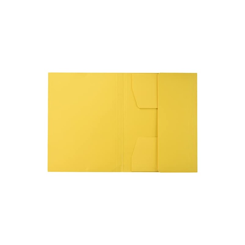 Leitz 39810015 folder - folders (Yellow, Cardboard, A4, Portrait, Elastic