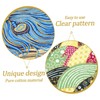 KONTONTY 5pcs Cotton Fabric for DIY Craft Quilting and Patchwork