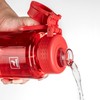 Fanhaw 32 oz Clear BPA-Free Tritan Water Bottle with Fast-Flow