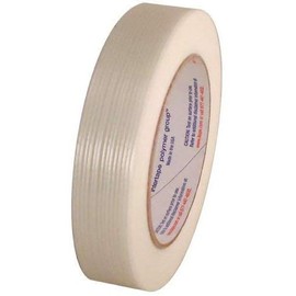 Intertape RG286 Utility Grade Filament Strapping Tape: 1 in x 60 yds. (White)