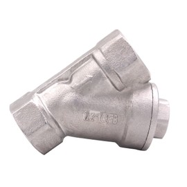 1/2 Inch Wye Strainer 100 Mesh Screen Filter Valve - 800 WOG SUS316 CF8M