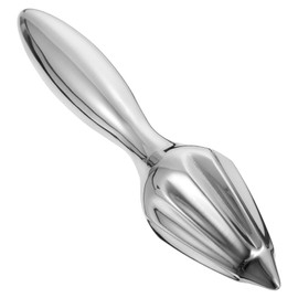 IMIKEYA Aluminum Citrus Reamer Lemon Squeezer Manual Fruit Juicer for Lemons - Limes - and Oranges Silver