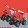 1:43 RC Fire Truck Toy Ladder Full Functional Lighting Plastic