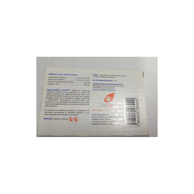 Lactopet Suplemento P/ Perro 2 Pack Pre-probióticos