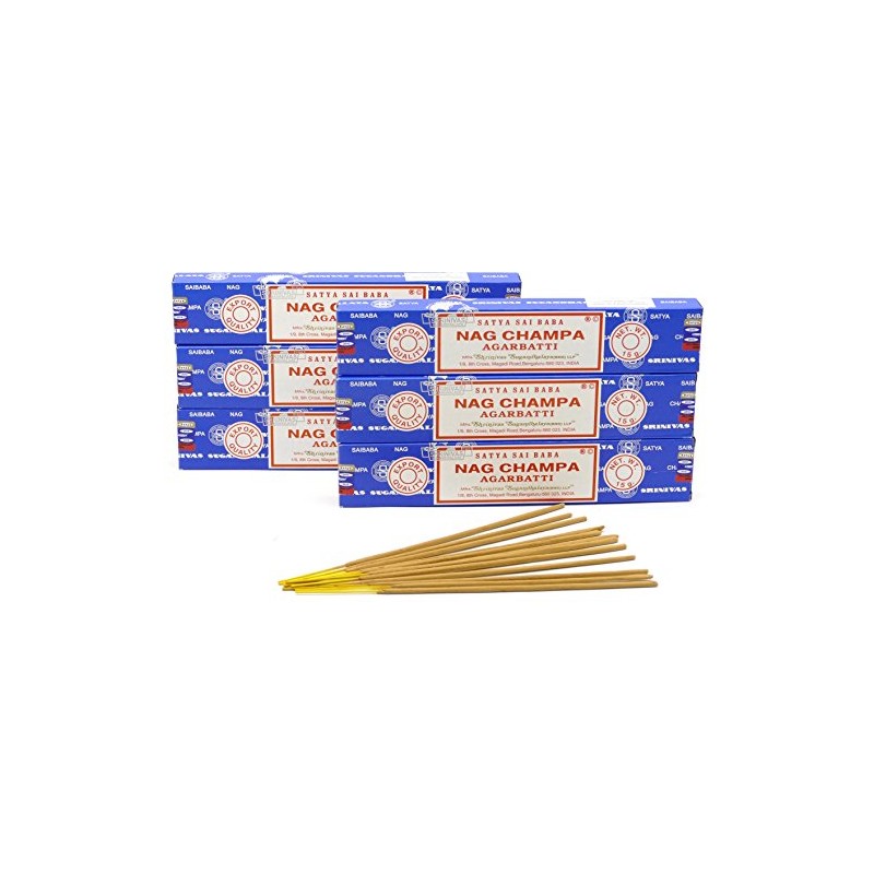 NAG CHAMPA Incense Sticks [6 Packs]