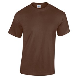 Gildan Heavy Cotton Adult Tshirt - 47 Colours / S - 3XL - Dark Chocolate - M