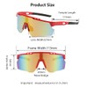 SJBNCai Kids Sunglasses Lightweight Frame Baseball Cycling Sports Sunglasses for