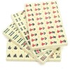Vintage Mahjong Rare 144 Tiles Mah-Jong Set Bamboo Piece W/English