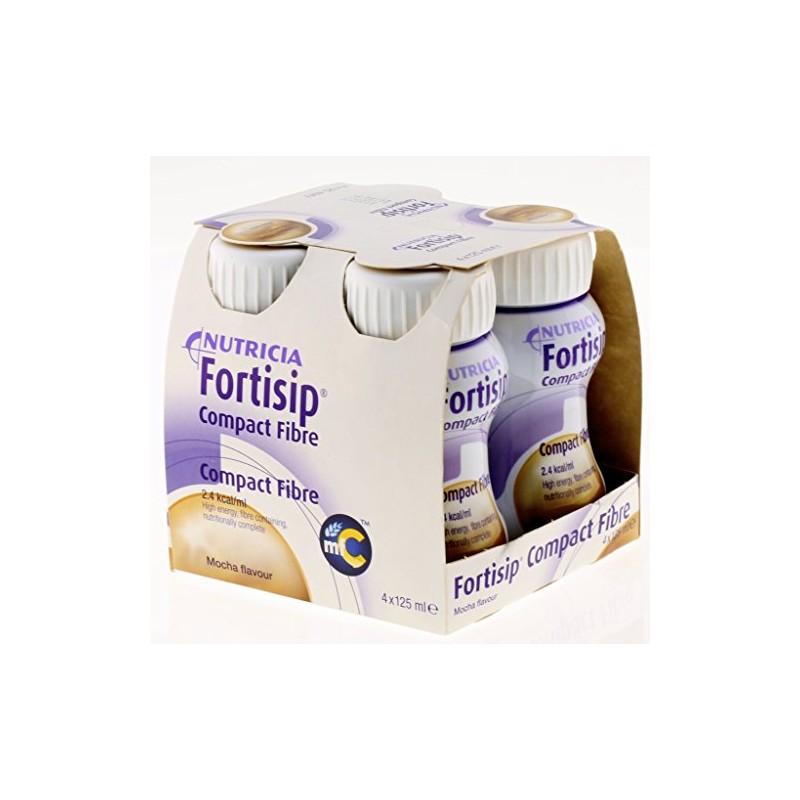 Fortisip Compact Fibre Mocha (4 x 125ml)