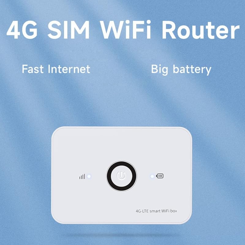 HOSAYA Portable WiFi 4G SIM Card Router 10 WiFi Users