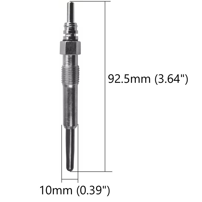 Twowinds - Glow Plugs 0250202022 Compatible with Renault Clio 3,