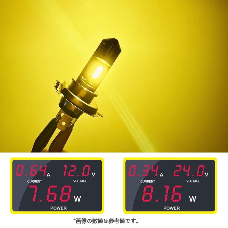 BA20D H4BS LED Motorcycle Headlight, HI/LO Switch, For Motorcycle Headlights,