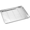 AIKKIL Baking Sheet with Rack Set [2 Sheets + 2