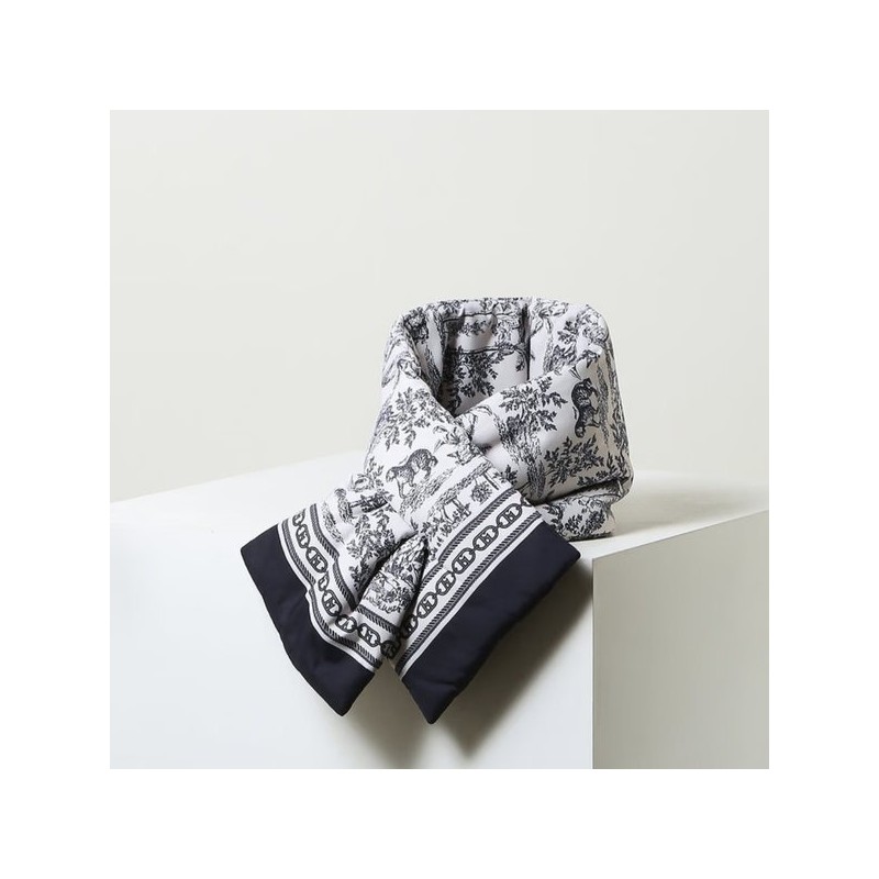 Hazzys (대구신세계)Toile de Jouy 뜨왈드주이 패턴 패딩 머플러 HIMU5E311N2 (Daegu