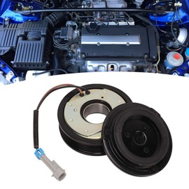 Leapiture AC Compressor Clutch Kit, 6854057 Magnetic Clutch Compressor Clutch Hub 93190259 AC Compressor Pulley 6854097