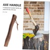 SUPVOX Wooden Hatchet Handle Replacement Sturdy Practical Axe Handle Smooth