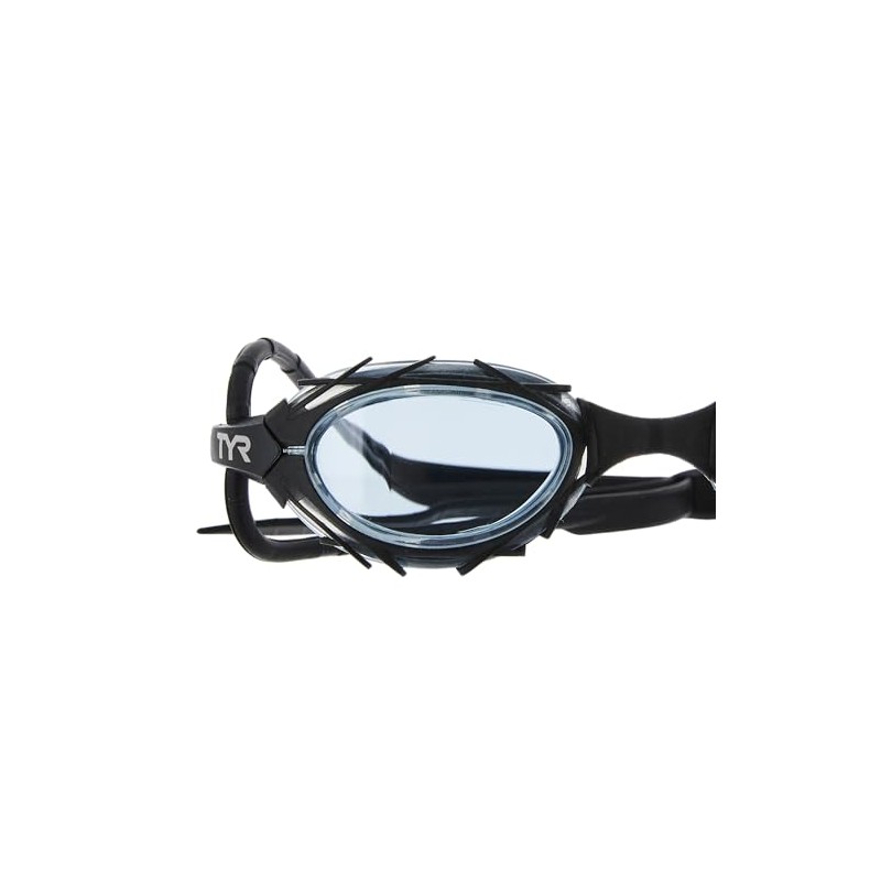 TYR Unisex Adult Nest Pro Performance Goggles - Smoke/Black/Black, Medium