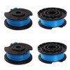 NO 4 Pcs Strimmer Spool,Strimmer Wire,Trimmer Spool,String Trimmer Replacement Spool