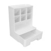 Storage Box Oblique Plug in Design Large Capacity Plastic Pen