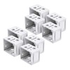 8PCS Venetian Blind Fittings Brackets, Box Mounting Brackets for Venetian/Wood