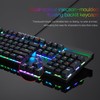 MOTOSPEED CK103 RGB LED Backlit Wired Mechanical Gaming Keyboard, 103