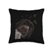 Funny Curious Dog German Shorthaired Pointer Throw Pillow