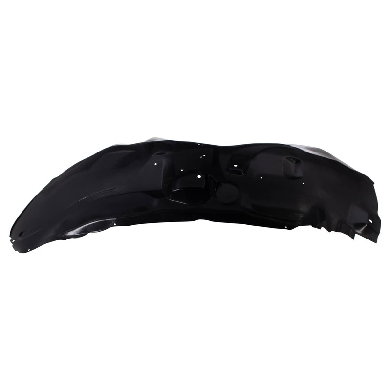 TRQ Front Left Inner Fender Liner Black Drivers Side Compatible