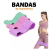 ArgenMex Set De 3 Bandas Elásticas Circulares Alt/med/baj Profesional