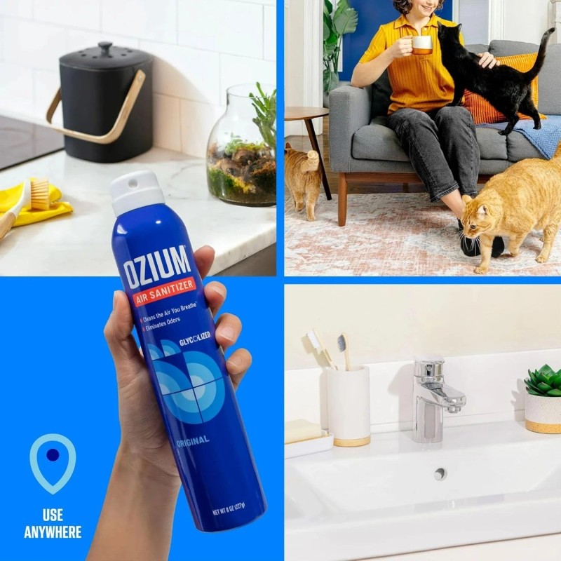 Ozium Air Freshener Dispenser, Original - 8oz