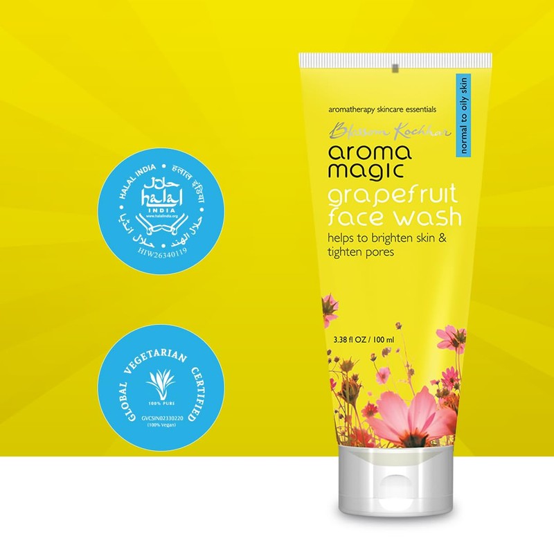 Aroma Magic Grapefruit Face Wash | Daily Cleanser for Normal