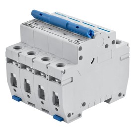 Heschen Miniature Circuit Breaker HSB6C, Electric Breaker, 40Amp Current, 4 Pole, Type B, 6kA Breaking Capacity, DIN Rail Mounting