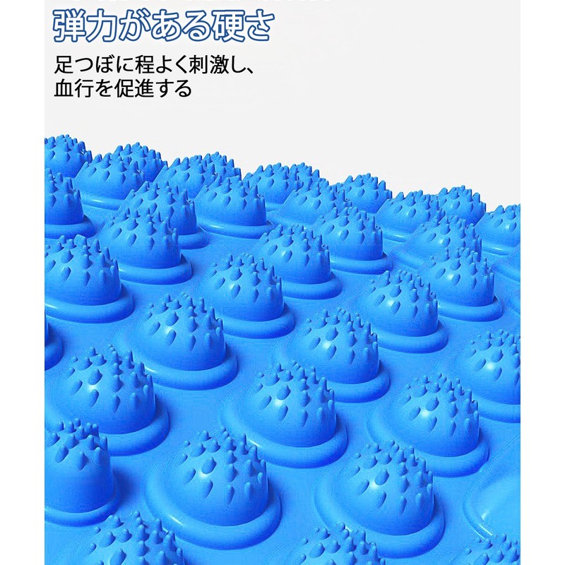 samlyru 足ツボマット 指圧ボード 足つぼマッサージ 【痛気持ちいい】 35cm フットマッサージャーマット 疲労改善 人間工学 足ツボ