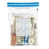 BankSupplies Ultima Blue Clear Deposit Bags | 10W x 14H