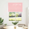 vidaXL Pleated Blind Pink 100 x 100 cm Fabric Width