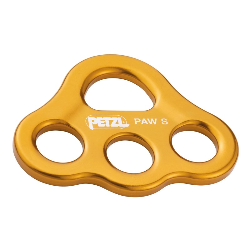 PETZL, Paw S, Multiplier Anchors, Yellow, One Size, Unisex-Adult